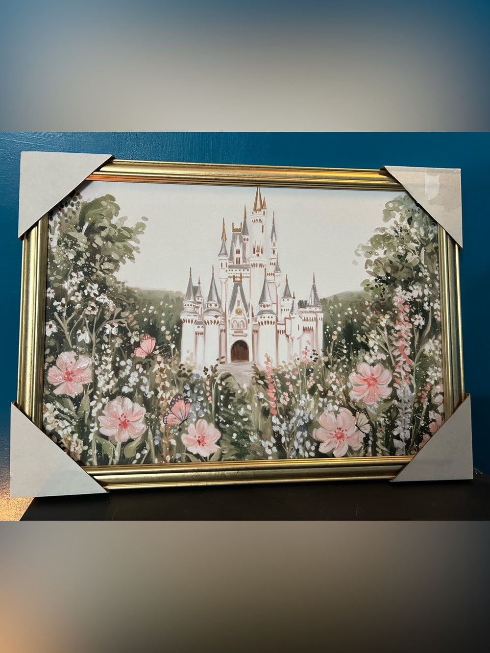 Viral Hobby Lobby Pink Castle Wall Art Print by